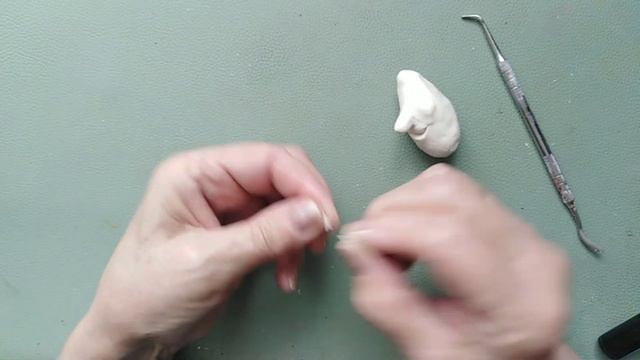 МК миниатюра для ватной игрушки "Лепим лицо Фрекен Бок"