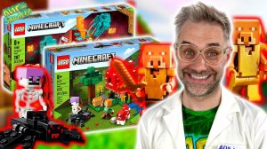 НИЖНИЙ МИР И ГРИБНАЯ КОРОВА МАЙНКРАФТ! ДОКТОР ЗЛЮ И LEGO MINECRAFT - ЛУЧШИЕ ВИДЕО!