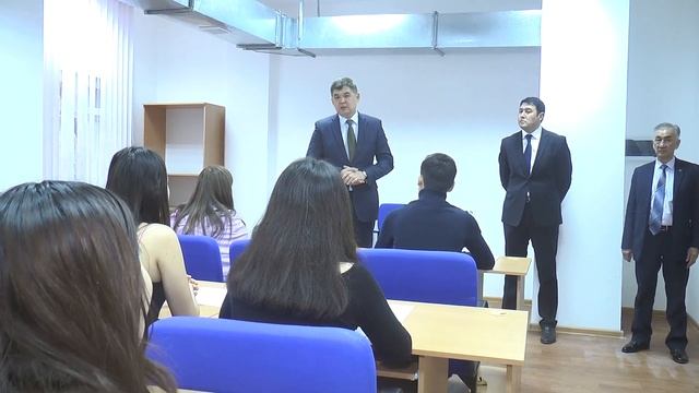 Елжан Биртанов принял участие в открытии нового общежития КазНМУ