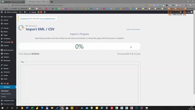 Importul Produselor in WordPress cu modulul WP All Import din Excel