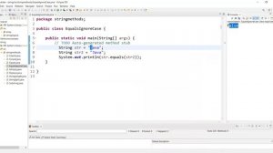 Java for Beginners - How to use equals() and  equalsIgnoreCase() method | Java for beginners