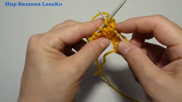 ГЛАВНОЕ ПРОСТОЙ! УЗОР СПИЦАМИ ДЛЯ ШАПОК, БЕРЕТОВ ✔KNITTING  STITCH PATTERN