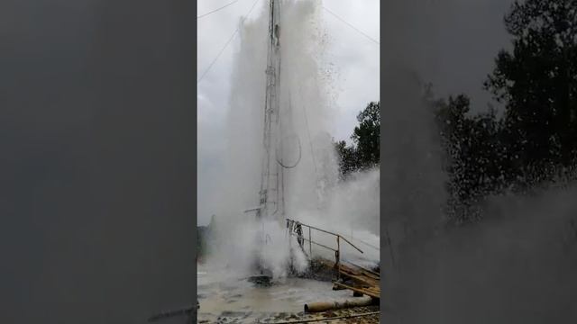 Продувка скважины компрессором смотреть онлайн