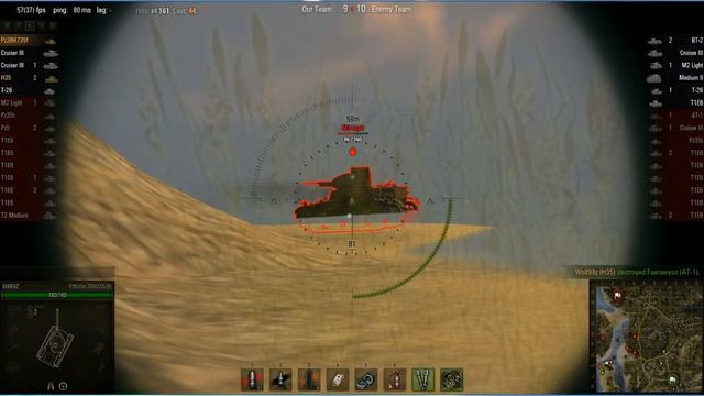 WOT: Hills - PzKpfw 38H735 (f) - 3 frags смотреть онлайн