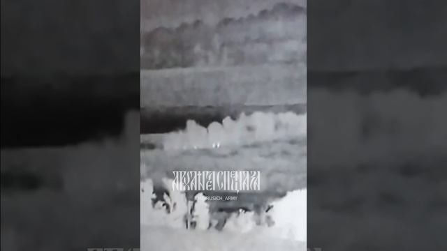 Уничтоженная ПТУРом ДрГ ВСУ на Запорожском направлении/Destruction of the AFU militants by ATGM