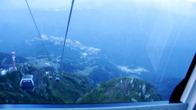 КАНАТНАЯ ДОРОГА КРАСНАЯ ПОЛЯНА СПУСК