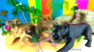 Learn Wild Animals - Lion Tiger Elephant - Kids Zoo Toys - Fun & Educational