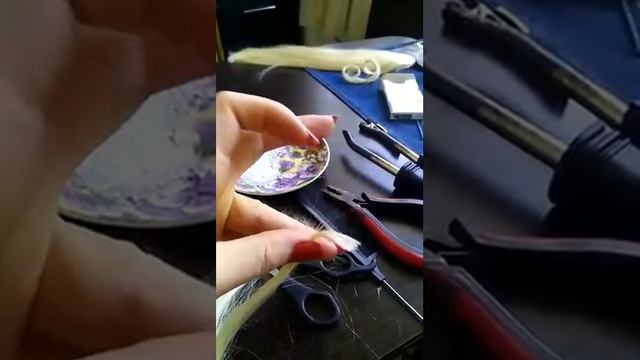 Неправильное капсулирование волос