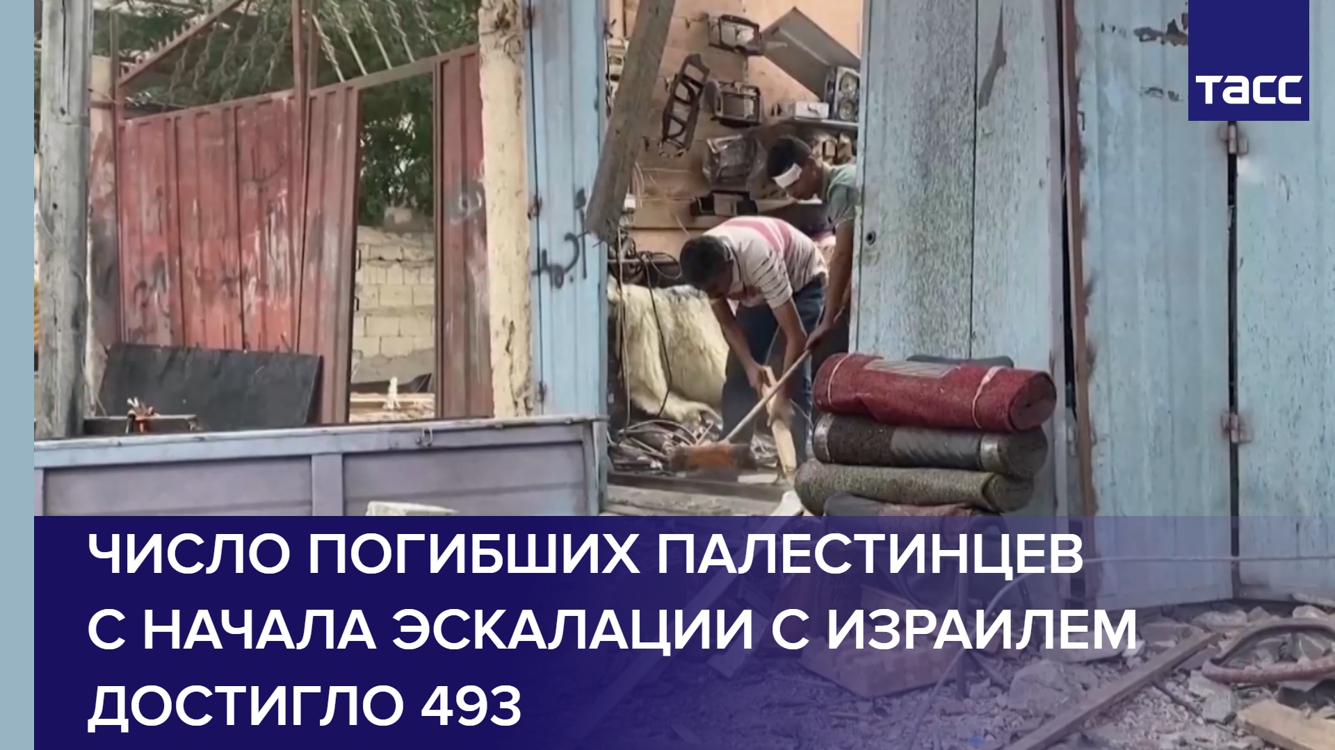 Число погибших палестинцев с начала эскалации с Израилем достигло 493 #shorts