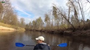 В походе. Сплав на байдарках по рекам Сережа и Тёша.