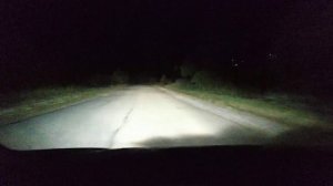 Дальний биксенон. Полкилометра.