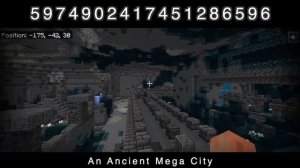 Minecraft Bedrock 1.19 Seed - 4x Ancient City at Spawn (60 Second Seeds)