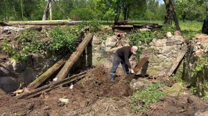 Нашли клад. Посылка от известной семьи блогеров. Тайник времен войны #хочувдеревню #хутор