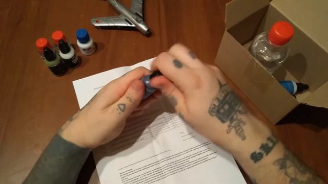 Обзор посылки с красками Pacific88 AERO с сайта i-modelist. смотреть онлайн