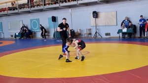 1-й поединок на Открытом Кубке Подольска. Вес 25 кг. #wrestling #борьба #спарта #рекомендации