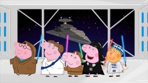 Peppa Pig Star Wars Finger Family - Nursery Rhymes Lyrics