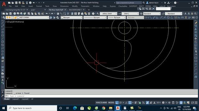 Thực hành vẽ AutoCAD 2D - Bài 51: Vẽ PULY cơ khí смотреть онлайн