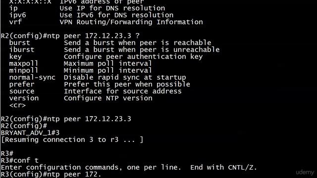 095 NTP 3 Peering Lab смотреть онлайн