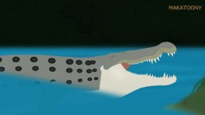 #n1rcontest Tyrannosaurus vs Deinosuchus ( Stick Nodes )