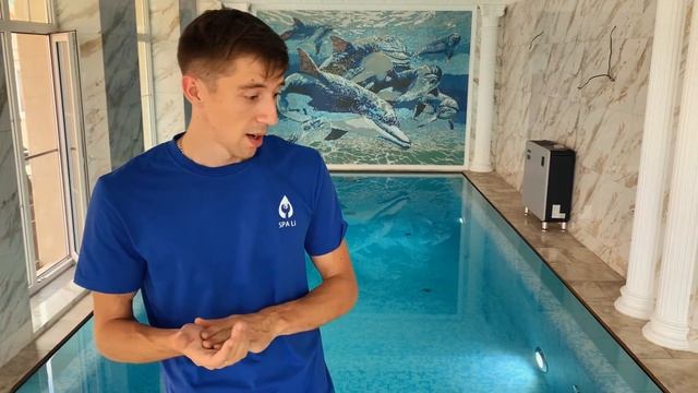 Переливной бассейн 7х3 /Щелевой перелив/ SPA-LI смотреть онлайн