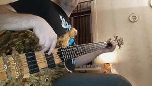 Javier Colon - Crazy, bass cover