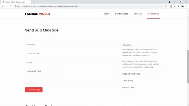 How to Make an Online Store Website Using HTML | CSS | JS | BOOTSTRAP | - Build an Ecommerce Websit