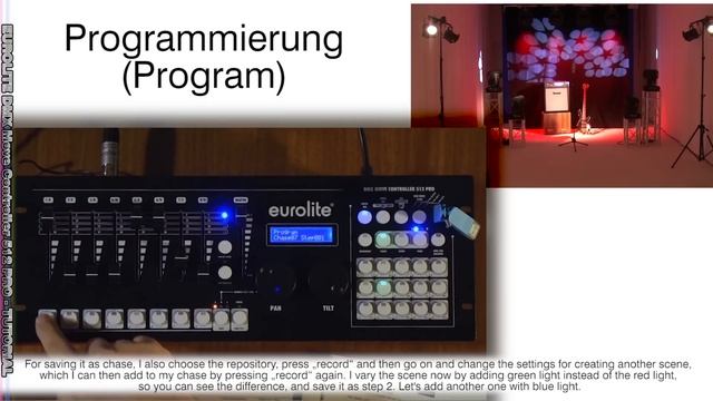 EUROLITE DMX Move Controller 512 PRO / Tutorial смотреть онлайн