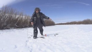 рыбалка  в казахстане максимовка . .щука заставила побегать.