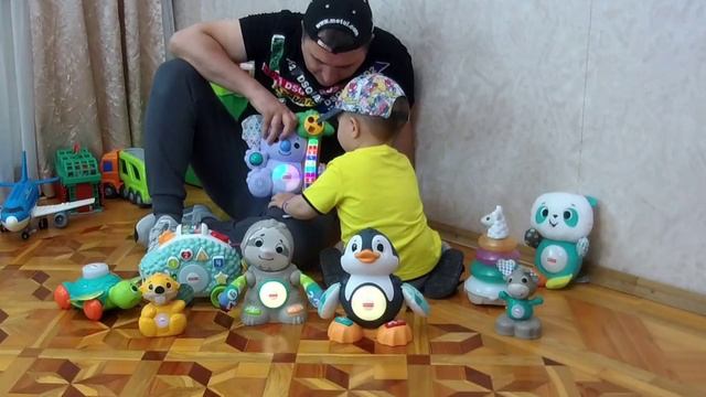 Игрушки Линкималс ! Вся серия! Трофимка и папа весело играют с ними! #линкималс #игрушки #игра