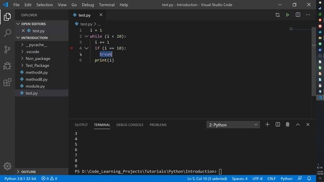 Python Tutorial Guide #12 - Python Flow Control (If Statements, For and while Loops!)