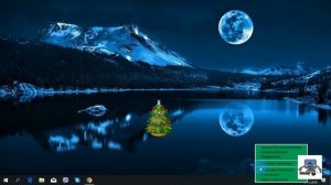 Новогодняя анимация на рабочий стол.