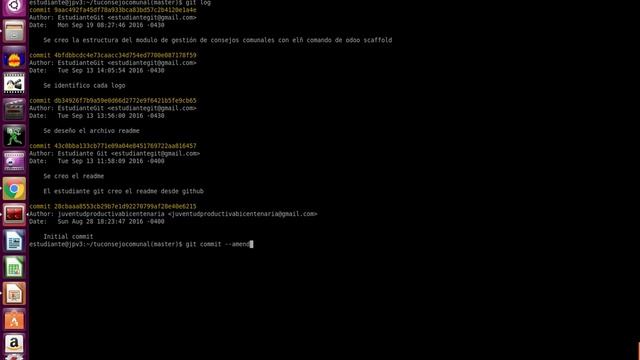 Modificar el último commit - Curso de Git 11 смотреть онлайн