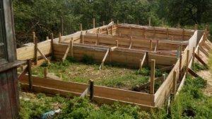 Фундамент 6 на 10м под 2х этажный дом из газобетона дешевле 100т.руб! Цены и ход работ в видео.