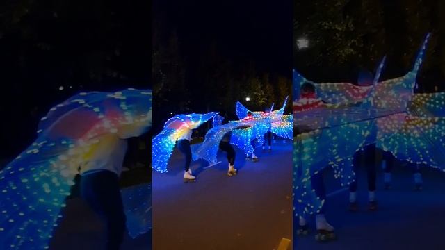Фестиваль света в Таллинне "Свет шагает" 2023