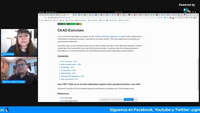 ¿Cómo pasar el examen de Kubernetes? - 34vo Meetup GNU Linux Latino / Gloria Palma смотреть онлайн