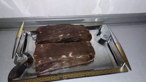 бастурма из говядины.вяленое мясо
