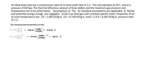 Combustion Engineering Problem 1