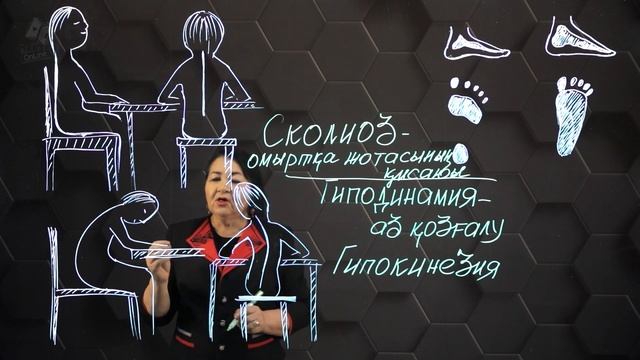 Гиподинамия. Сымбаттың бұзылуы және жалпақтабандылықтың пайда болу себептері. 8 сынып.