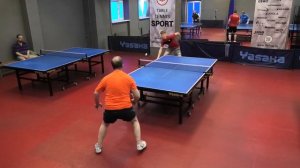 Семешин П. (735) - Чирков А. (679) Любительский турнир по настольному теннису 30.07