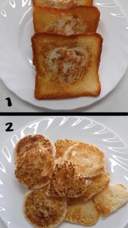 2 рецепта из одного набора продуктов: котлеты в хлебе и чесночные гренки ❗