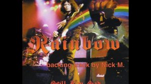 Rainbow - Still I'm Sad guitar backing track by Nick M.