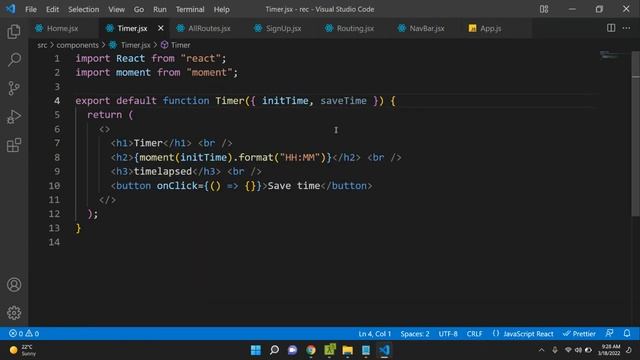 React js Basics 2