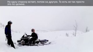 На снегоходах в горах. Хибины 2015