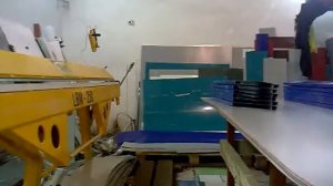 Изготовление балконного сайдинга на листогибе METAL MASTER LBM