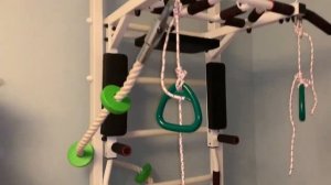 Установка шведской стенки враспор и турник 3в1