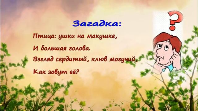 Познавательная игра "Были и небылицы из жизни зверя и птицы" смотреть онлайн