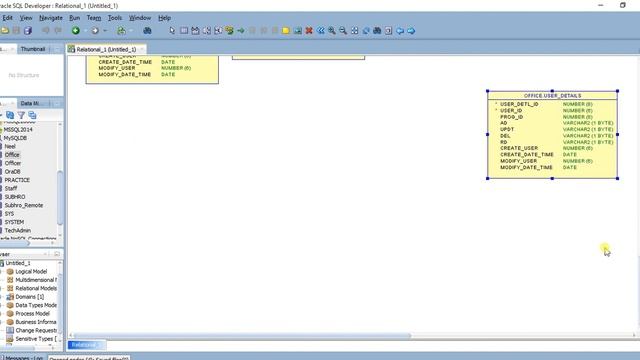 Creating data model with Oracle SQL Developer - Part 1 смотреть онлайн