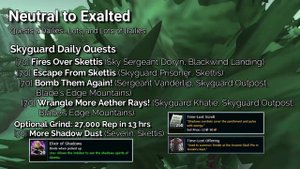 World of Warcraft Classic TBC: Faction Reputation Guide, Ep. 3 (Sha'tar, Sha'tari Skyguard, SSO)