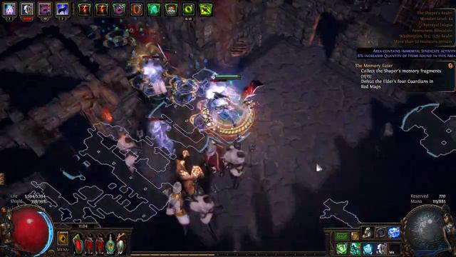 3.5 Betrayal Arakaali's Fang Champion ''Raise spider'' (Shaper kill) смотреть онлайн
