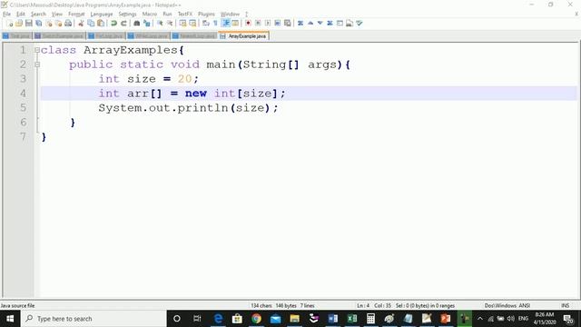 Length Variable Array 060